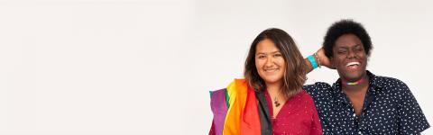 Students Standing Together